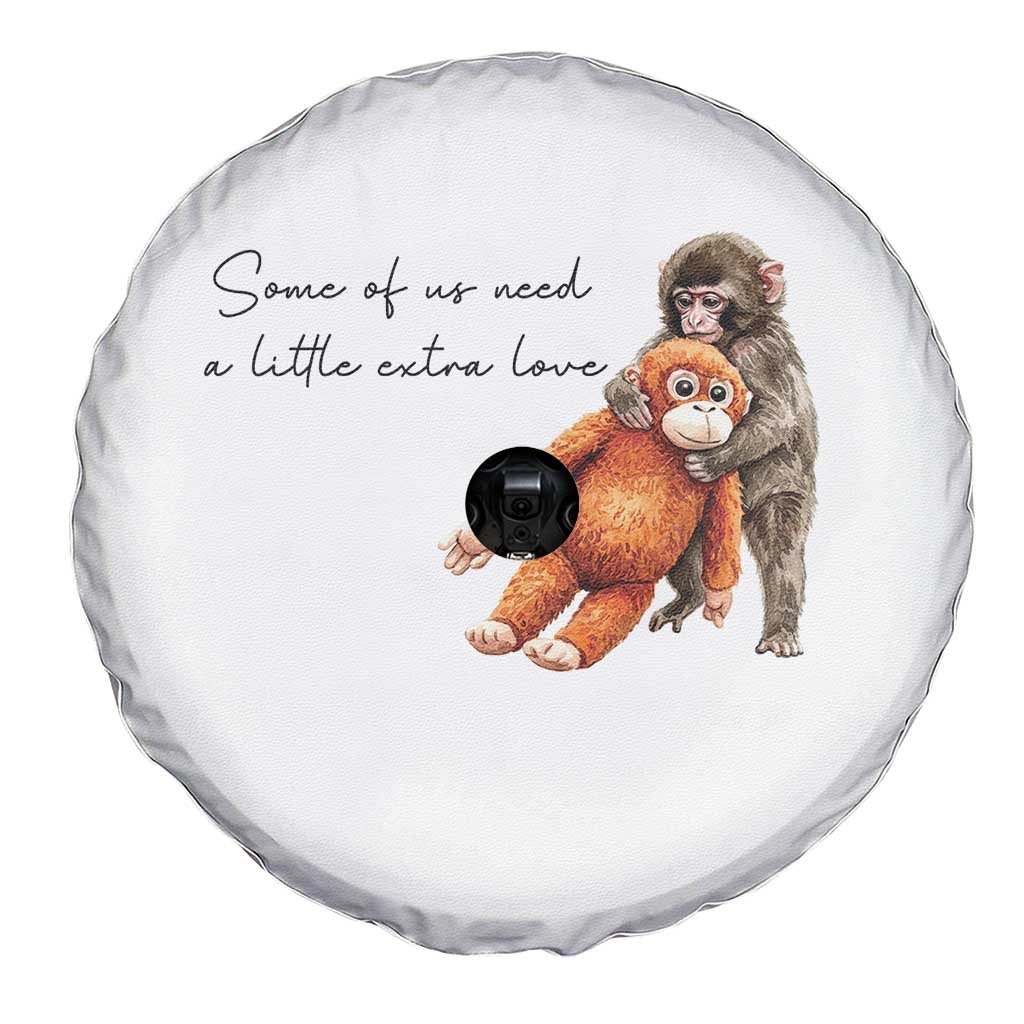 Punch Mokey Spare Tire Cover Some Of Us Need a Little Extra Love TS14 Print Your Wear