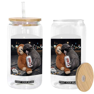 Punch Mokey Glass Can Funny Drinking Diet Coke Sunglasses Street Meme TS14 Print Your Wear