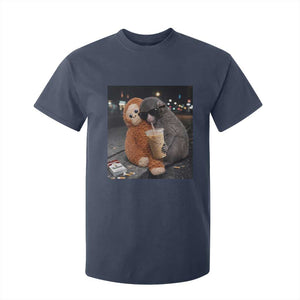 Punch Mokey T Shirt For Kid Funny Drinking Diet Coke Sunglasses Street Meme TS14 Navy Print Your Wear