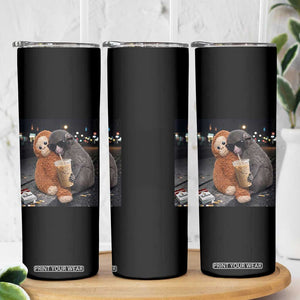 Punch Mokey Skinny Tumbler Funny Drinking Diet Coke Sunglasses Street Meme TS14 Print Your Wear