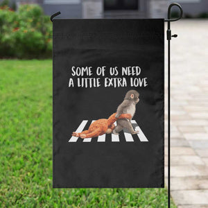 Punch Mokey Meme Garden Flag Some Of Us Need a Little Extra Love TS14 Print Your Wear