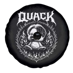 Funny Duck Metal Concert Spare Tire Cover Rock Music Quack Meme TS14 Print Your Wear