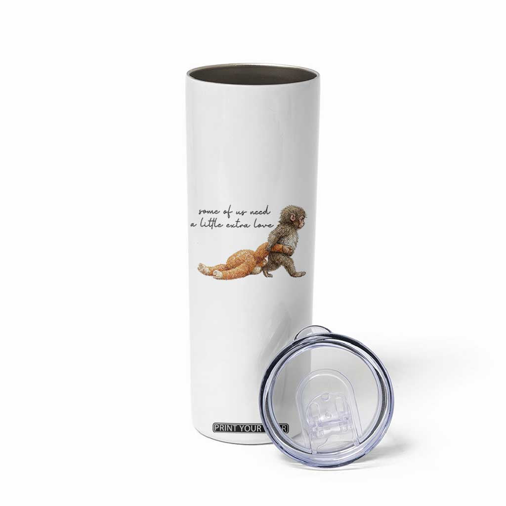 Punch Mokey Skinny Tumbler Viral Trend Baby Monkey Meme TS14 Print Your Wear