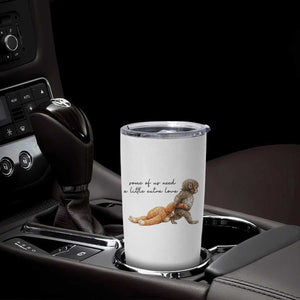 Punch Mokey Tumbler Cup Viral Trend Baby Monkey Meme TS14 Print Your Wear