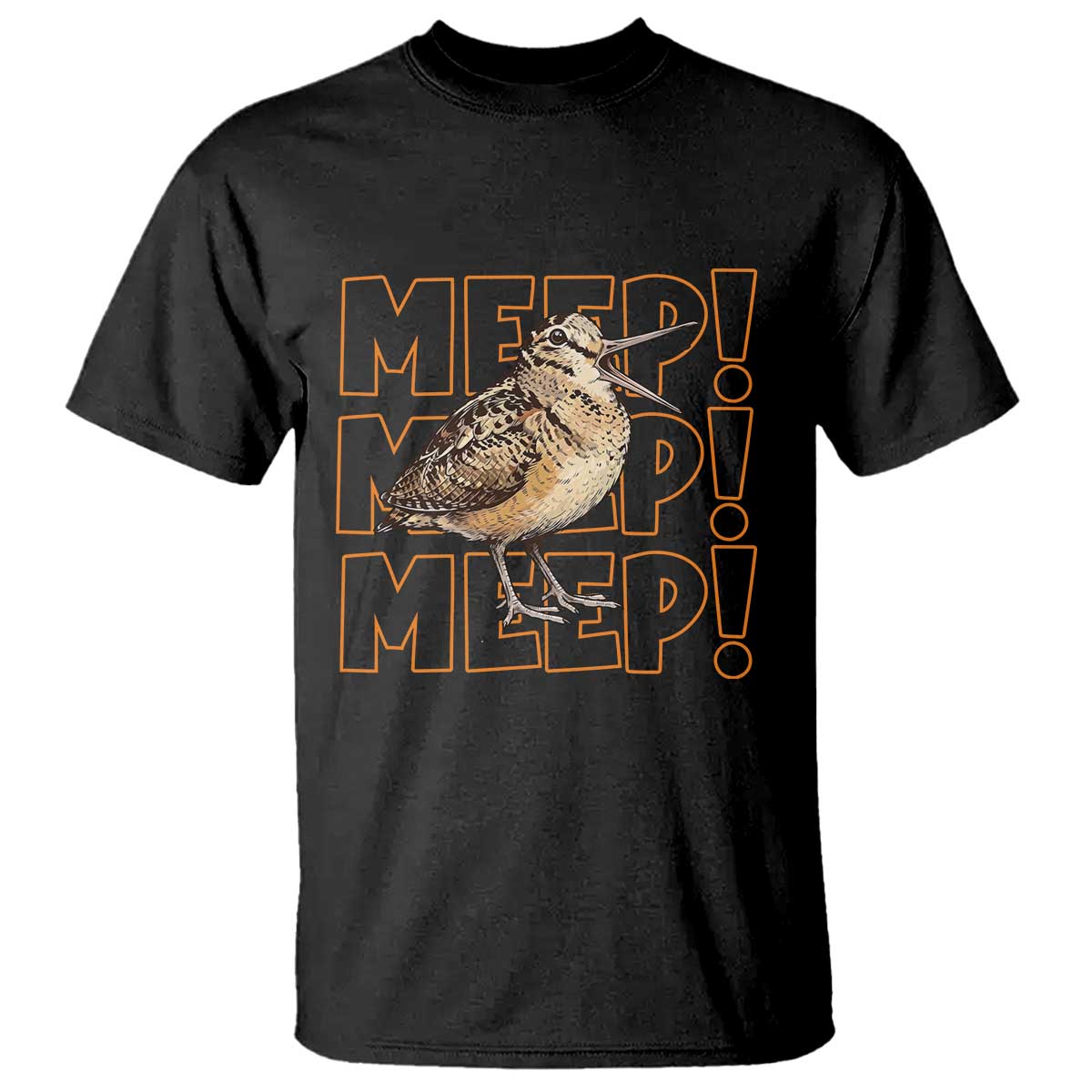 Woodcock Meep T Shirt Funny Nature Lover TS14 Black Print Your Wear