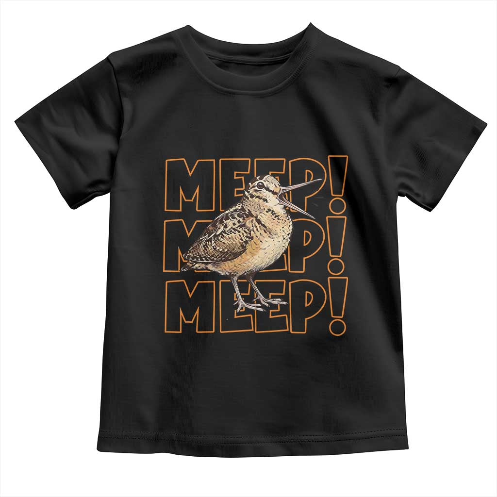 Woodcock Meep Toddler T Shirt Funny Nature Lover TS14 Black Print Your Wear