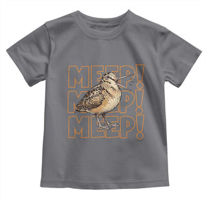 Woodcock Meep Toddler T Shirt Funny Nature Lover TS14 Charcoal Print Your Wear