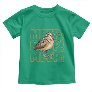 Woodcock Meep Toddler T Shirt Funny Nature Lover TS14 Irish Green Print Your Wear