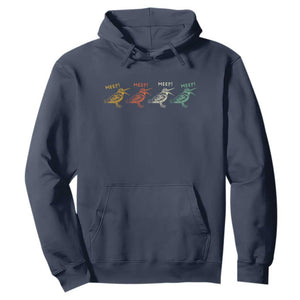 Meep Woodcock Hoodie Retro Timberdoodle Wildlife TS14 Navy Print Your Wear