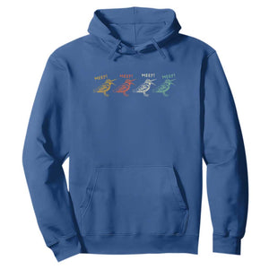 Meep Woodcock Hoodie Retro Timberdoodle Wildlife TS14 Royal Blue Print Your Wear