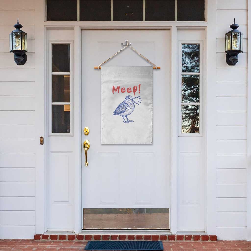Meep Woodcock Garden Flag Cute Bird Meme TS14 Print Your Wear