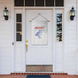 Meep Woodcock Garden Flag Cute Bird Meme TS14 Print Your Wear