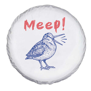 Meep Woodcock Spare Tire Cover Cute Bird Meme TS14 Print Your Wear