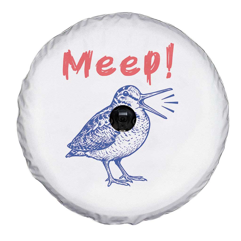 Meep Woodcock Spare Tire Cover Cute Bird Meme TS14 Print Your Wear