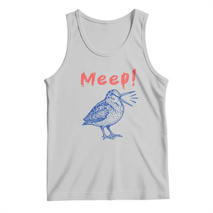 Meep Woodcock Tank Top Cute Bird Meme TS14 Ash Print Your Wear