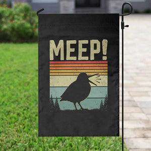 Meep Woodcock Garden Flag Funny Nature Lover TS14 Print Your Wear