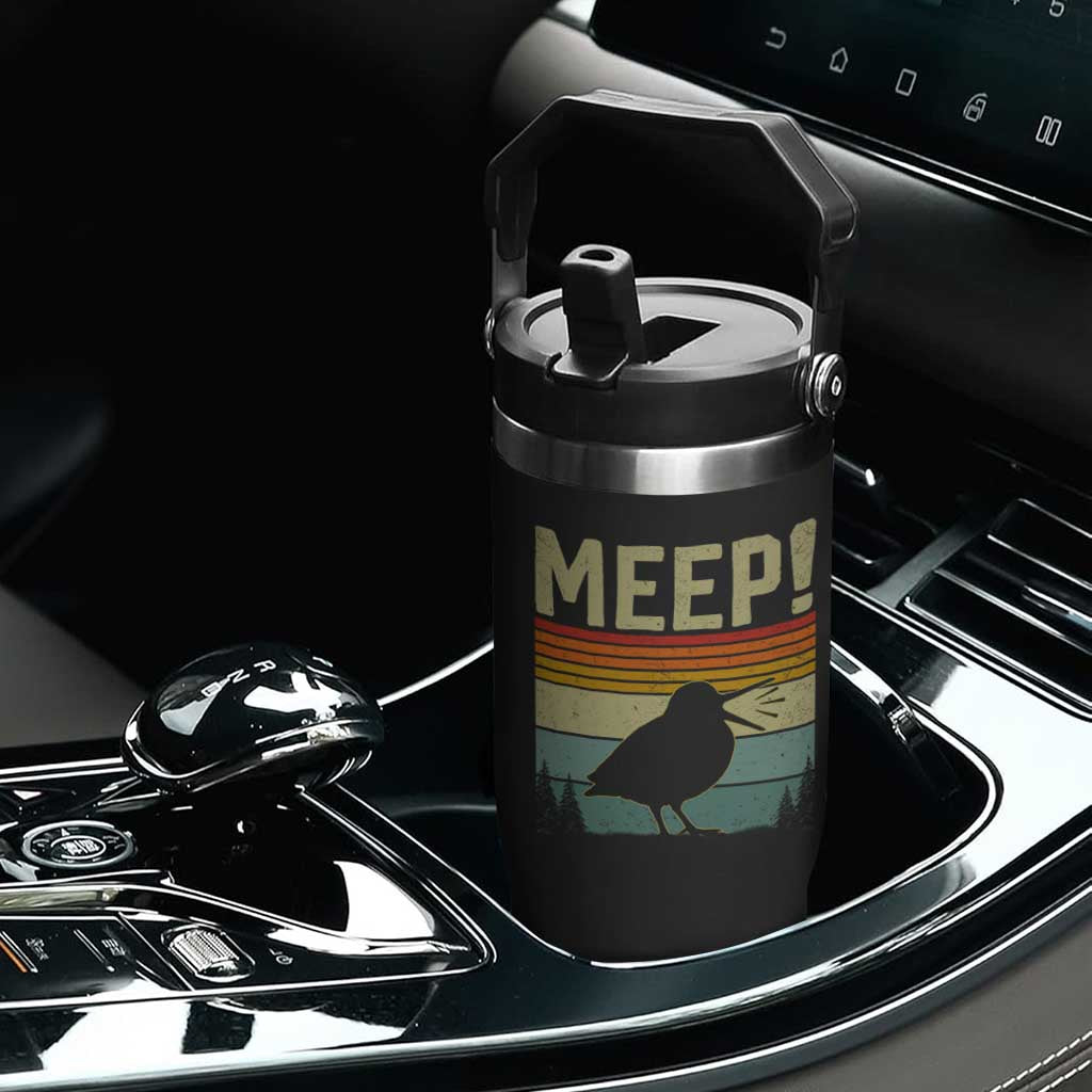 Meep Woodcock Flip Straw Tumbler Funny Nature Lover TS14 Print Your Wear