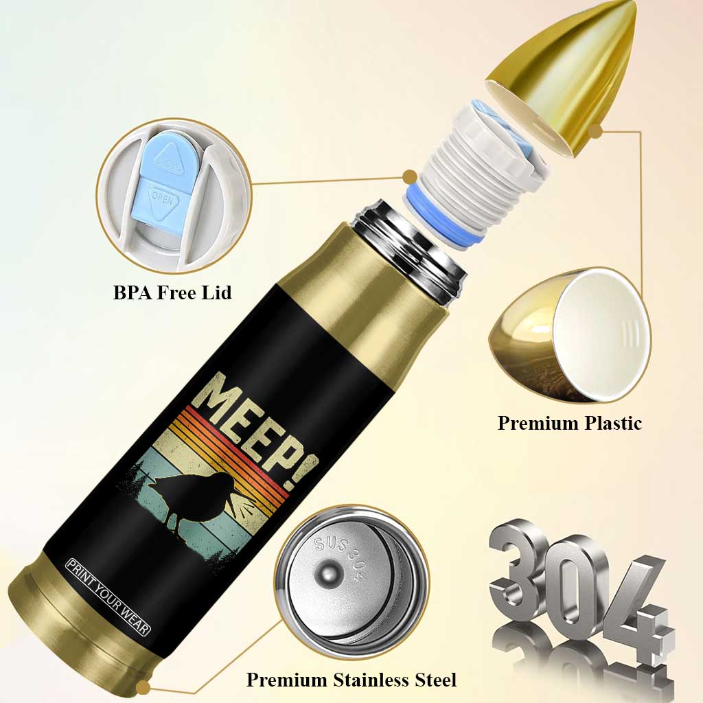 Meep Woodcock Bullet Tumbler Funny Nature Lover TS14 Print Your Wear