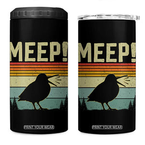 Meep Woodcock 4 in 1 Can Cooler Tumbler Funny Nature Lover TS14 One Size: 16 oz Black Print Your Wear