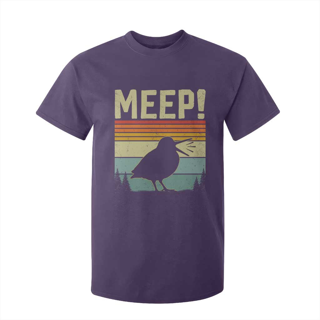 Meep Woodcock T Shirt For Kid Funny Nature Lover TS14 Purple Print Your Wear