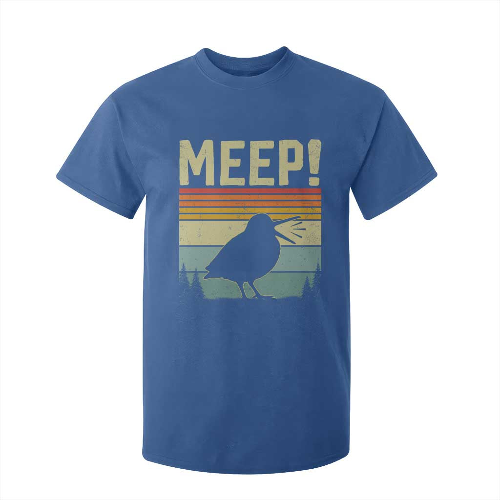 Meep Woodcock T Shirt For Kid Funny Nature Lover TS14 Royal Blue Print Your Wear