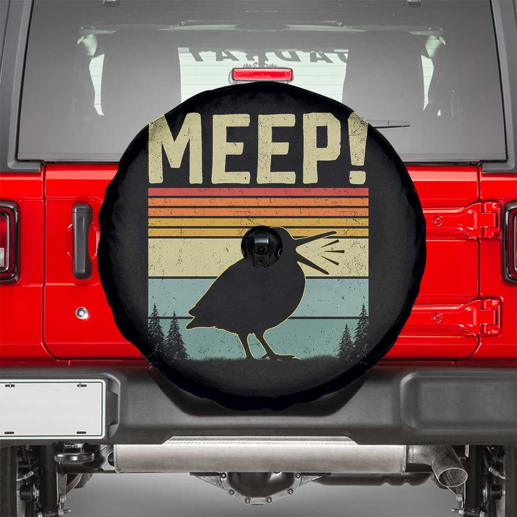 Meep Woodcock Spare Tire Cover Funny Nature Lover TS14 Black Print Your Wear