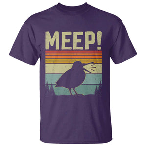 Meep Woodcock T Shirt Funny Nature Lover TS14 Purple Print Your Wear
