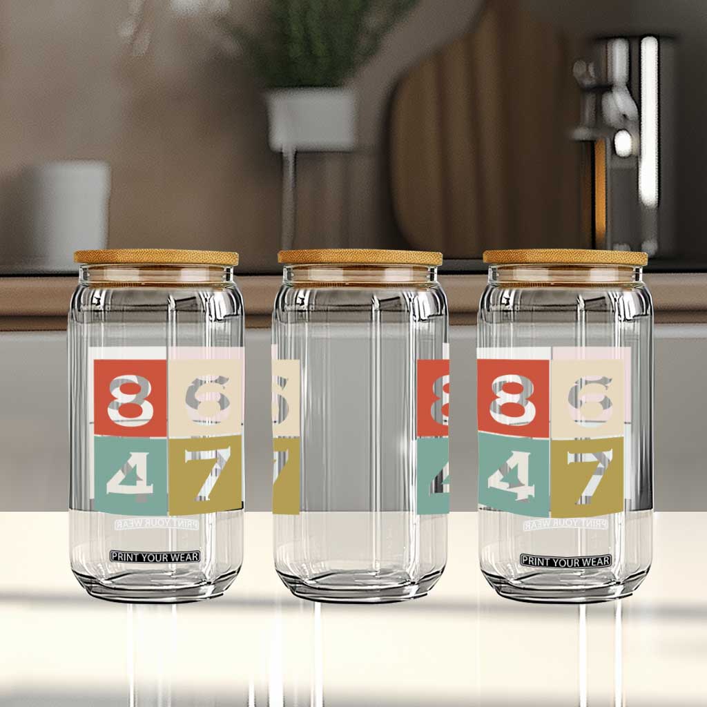 Retro Vintage 8647 Glass Can Classic Vintage 80s Style TS14 Print Your Wear