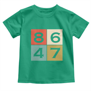 Retro Vintage 8647 Toddler T Shirt Classic Vintage 80s Style TS14 Irish Green Print Your Wear
