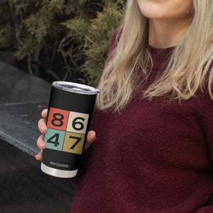 Retro Vintage 8647 Tumbler Cup Classic Vintage 80s Style TS14 Print Your Wear