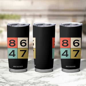 Retro Vintage 8647 Tumbler Cup Classic Vintage 80s Style TS14 Print Your Wear