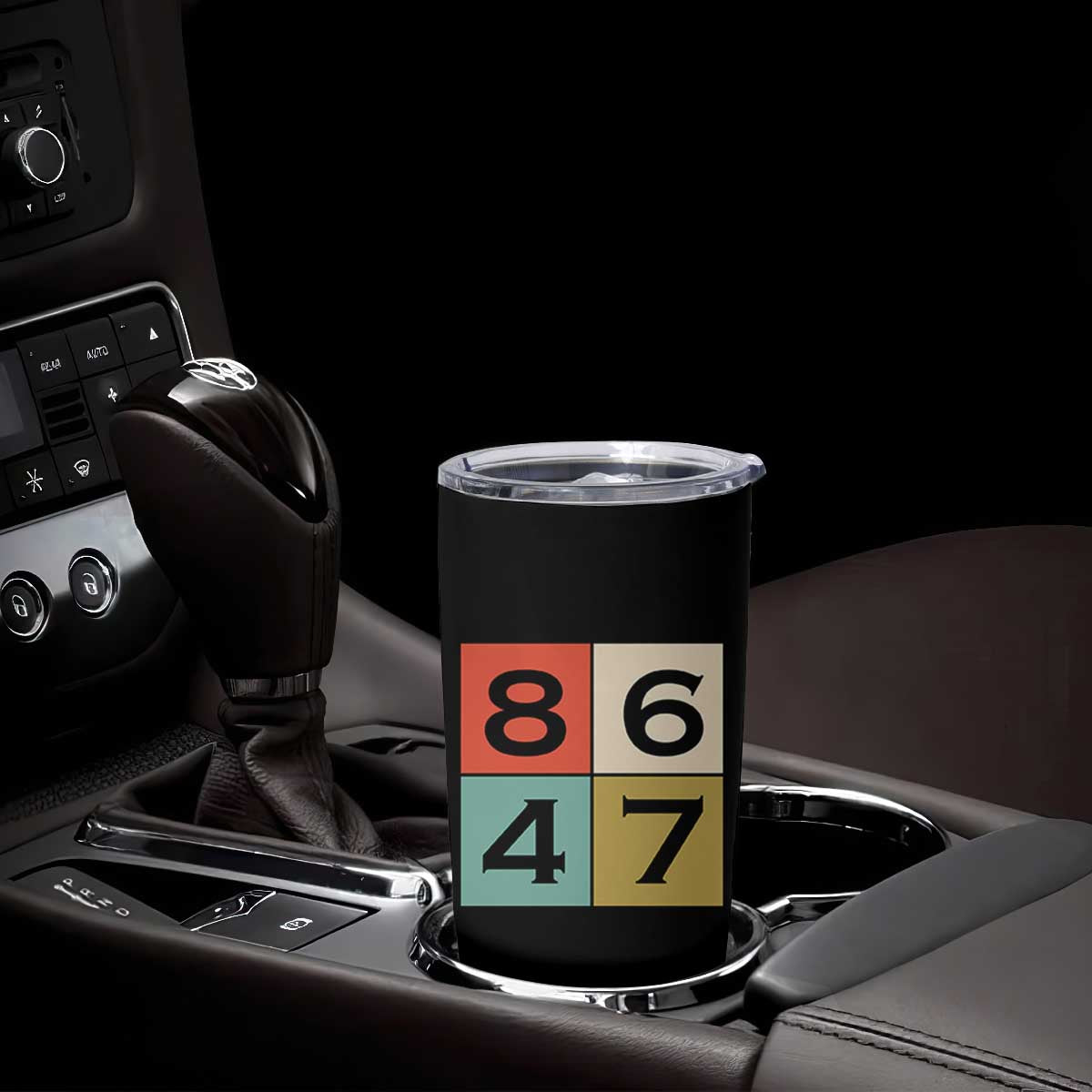 Retro Vintage 8647 Tumbler Cup Classic Vintage 80s Style TS14 Print Your Wear