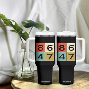Retro Vintage 8647 Tumbler With Handle Classic Vintage 80s Style TS14 Print Your Wear