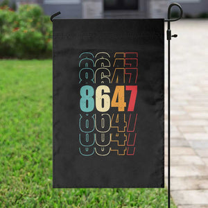 Retro Vintage 8647 Garden Flag Subtle Anti FDT TS14 Print Your Wear