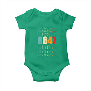 Retro Vintage 8647 Baby Onesie Subtle Anti FDT TS14 Irish Green Print Your Wear