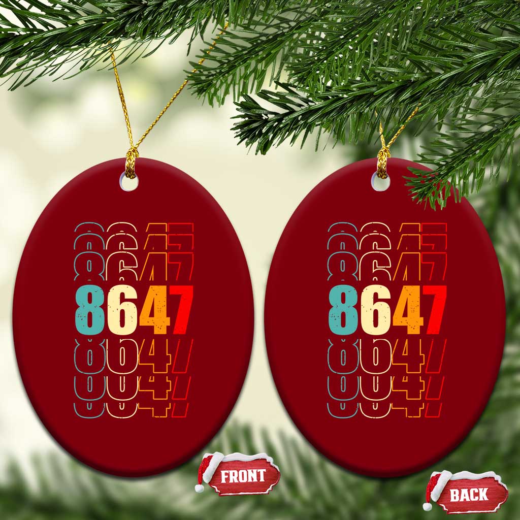 Retro Vintage 8647 Ceramic Ornament Subtle Anti FDT TS14 Print Your Wear