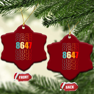 Retro Vintage 8647 Ceramic Ornament Subtle Anti FDT TS14 Print Your Wear