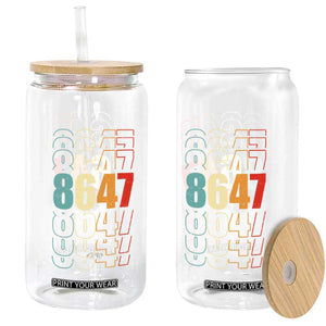 Retro Vintage 8647 Glass Can Subtle Anti FDT TS14 Print Your Wear