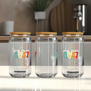 Retro Vintage 8647 Glass Can Subtle Anti FDT TS14 Print Your Wear