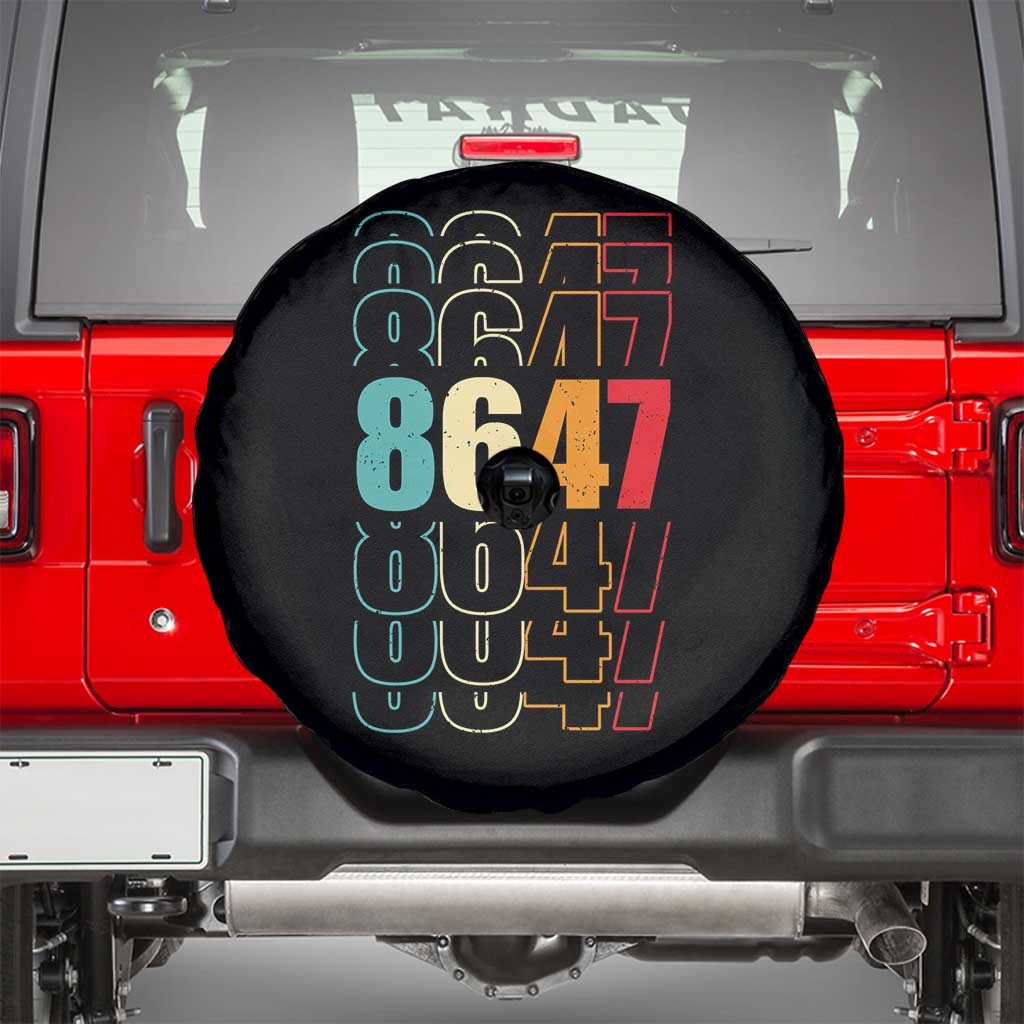 Retro Vintage 8647 Spare Tire Cover Subtle Anti FDT TS14 Black Print Your Wear