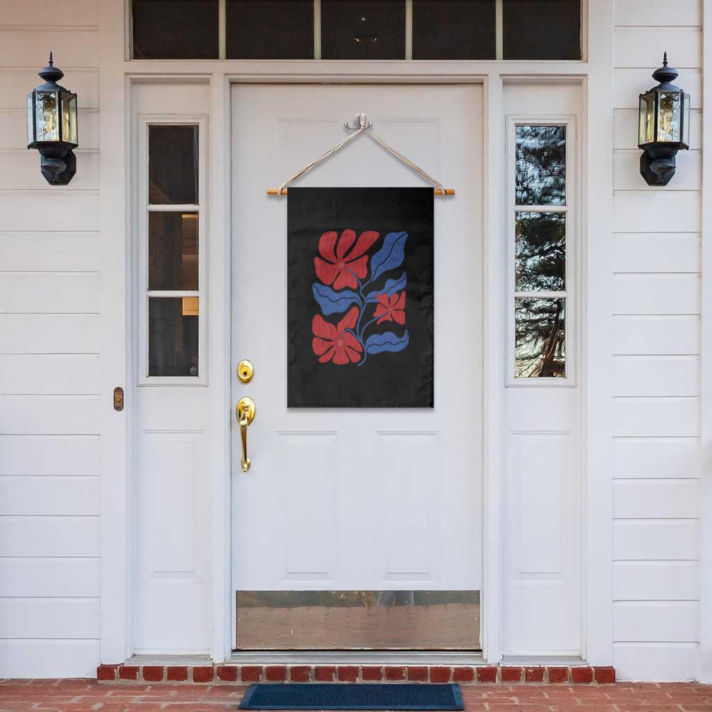 86 47 Boho Floral Matisse Garden Flag No Kings Oligarchy FDT Political Protest TS14 Print Your Wear