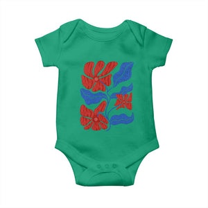 86 47 Boho Floral Matisse Baby Onesie No Kings Oligarchy FDT Political Protest TS14 Irish Green Print Your Wear