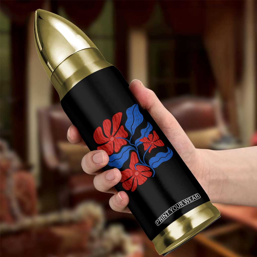 86 47 Boho Floral Matisse Bullet Tumbler No Kings Oligarchy FDT Political Protest TS14 Print Your Wear