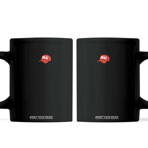 8647 Impeach Trump Coffee Mug Subtle FDT Red Hat Political Protest TS14 Black Print Your Wear