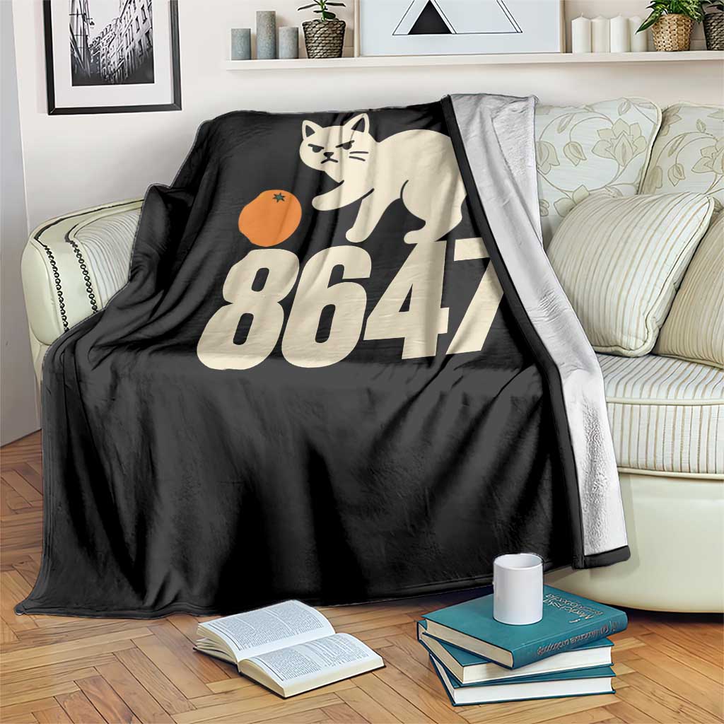 8647 FDT Throw Blanket Funny Cat Political Meme TS14 Print Your Wear
