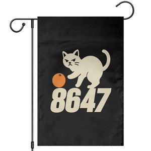 8647 FDT Garden Flag Funny Cat Political Meme TS14 Black Print Your Wear