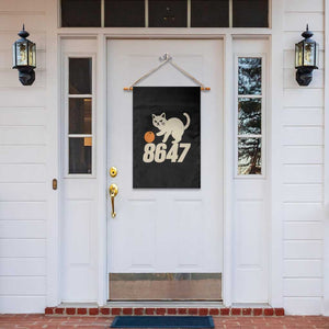 8647 FDT Garden Flag Funny Cat Political Meme TS14 Print Your Wear