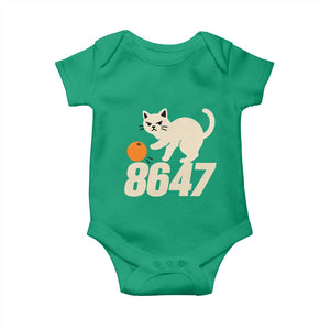 8647 FDT Baby Onesie Funny Cat Political Meme TS14 Irish Green Print Your Wear