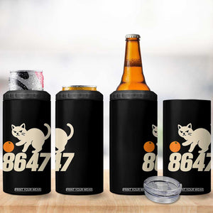 8647 FDT 4 in 1 Can Cooler Tumbler Funny Cat Political Meme TS14 Print Your Wear
