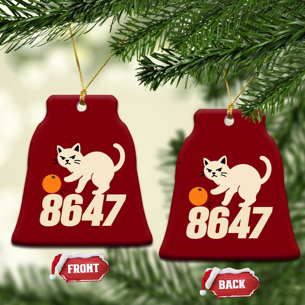 8647 FDT Ceramic Ornament Funny Cat Political Meme TS14 Print Your Wear